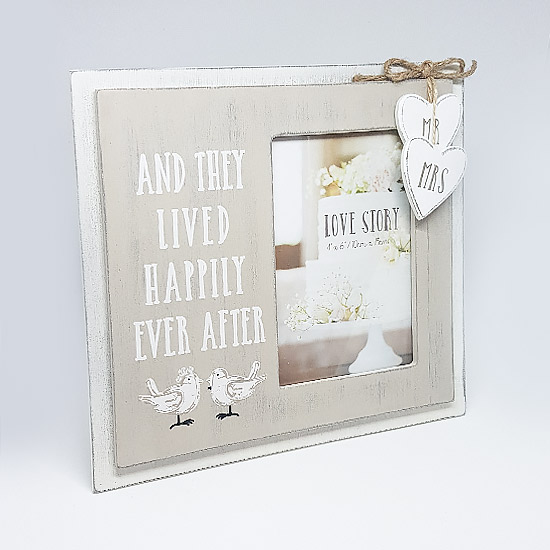Happily Ever After Love Story Frame