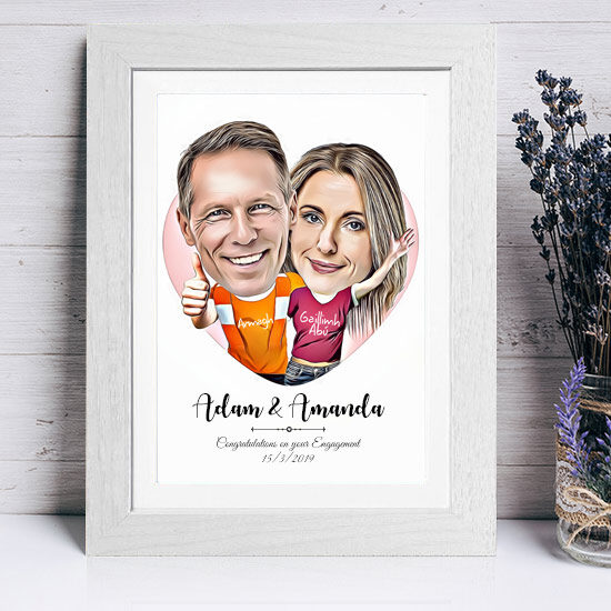 Anniversary cari-GAA-ture