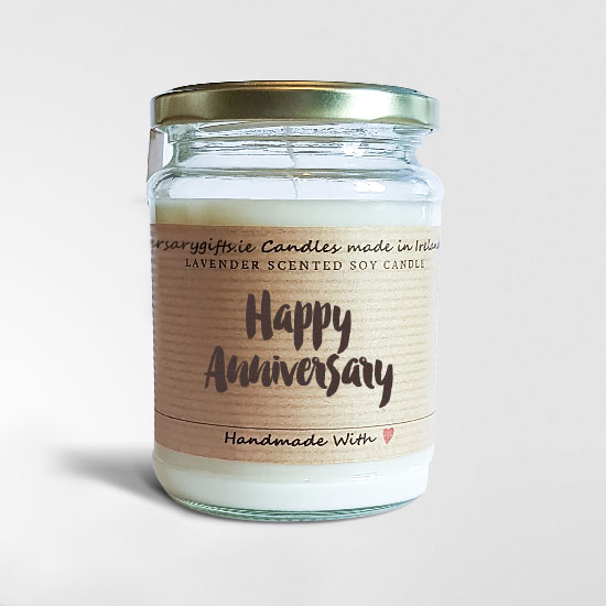 Happy Anniversary Soy Candle