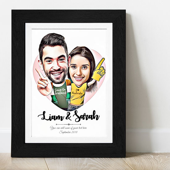 Country Proud Caricature