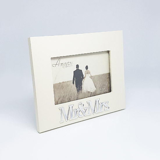 Wooden Mr & Mrs Frame
