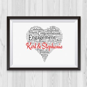 Engagement Names In Heart