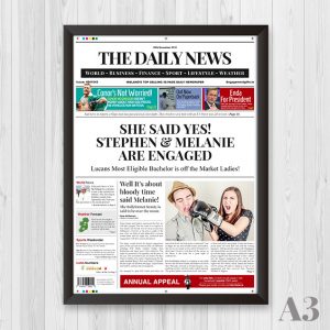 Personalised Daily News Cover