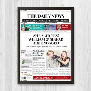 Personalised Daily News Cover