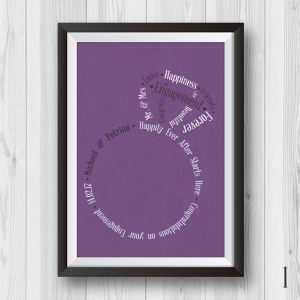 Engagement Ring Print - Personalised