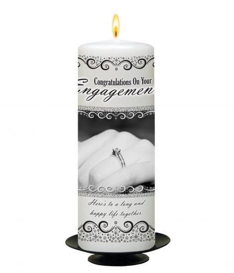 Congratulations on Your Engagement Candle