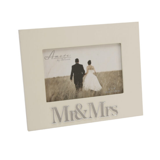 Wooden Mr & Mrs Frame