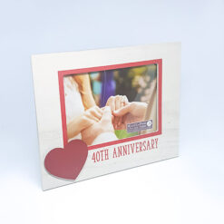My Heart 40th Anniversary Frame
