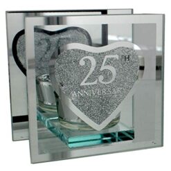 25th Anniversary T Light Holder
