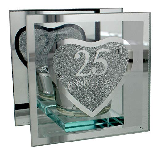 25th Anniversary T Light Holder