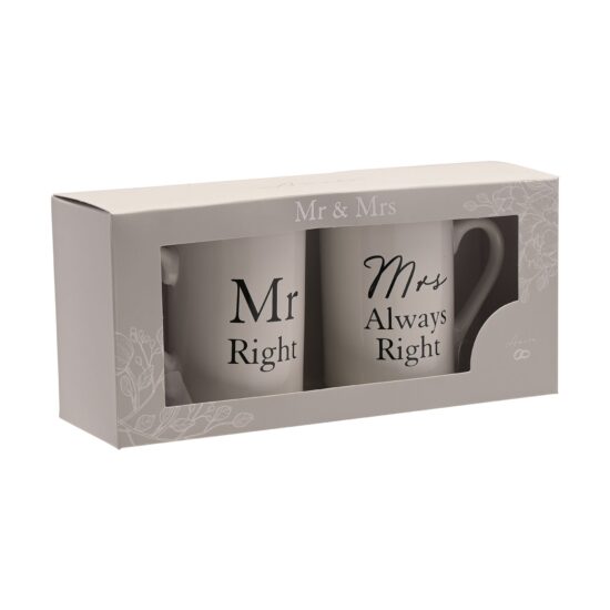 Mr & Mrs Right Cups