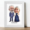 Couple Caricature Full Body