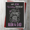 Happy Wedding Anniversary Card (Personalise)