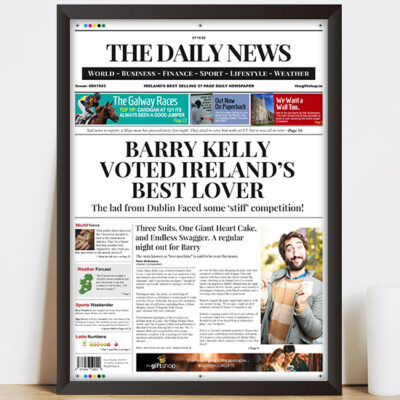 Ireland's Best Lover (Spoof Newspaper)