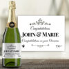 Personalised Celebratory Champagne Bottle