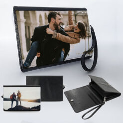 Luxury Leather Purse With Photo Upload