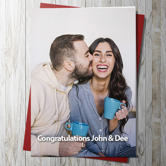 Anniversary Card upload your image 2