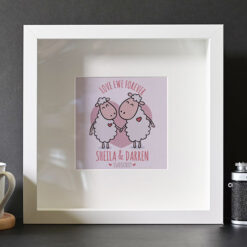 Love Ewe Forever Framed Print