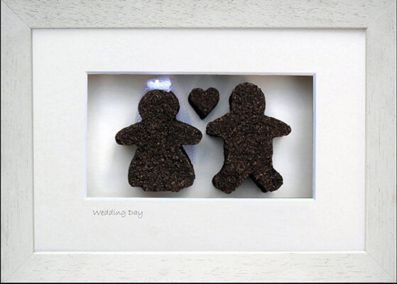 Bride and Groom 10×7