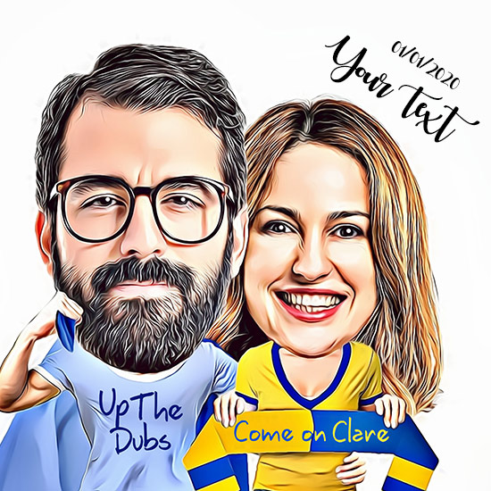 Personalised Cari-GAA-ture 2 - Image 3