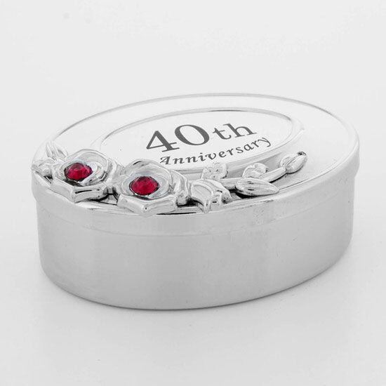 40th Anniversary Box - Crystals From Swarovski