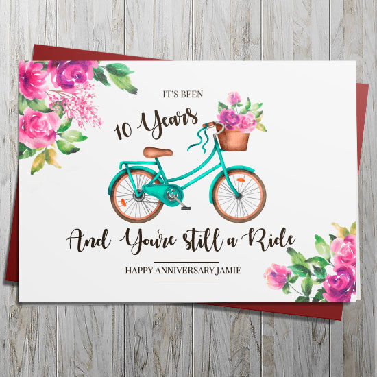 Still a Ride Anniversary Card