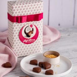 Petit Crispy Hearts, 24 Chocolates, 220g, Gift Wrapped