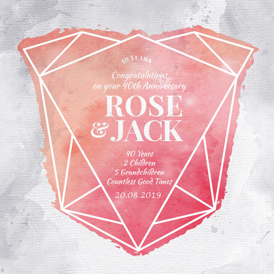 Anniversary Stone - Framed Print - Image 2