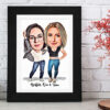 2 Gals Caricature - Design 2