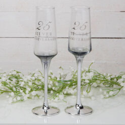 25th Anniversary Straight Flute Set of 2