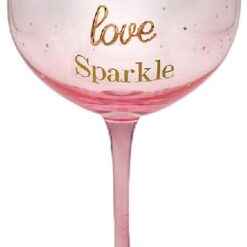 Love Live Sparkle Gin Glass in Gift Box
