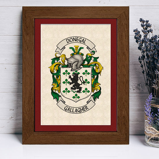 Single Family Crest Frame