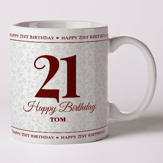 Celebration Mug 3 (Personalise) Anniversary or Birthday - Image 2