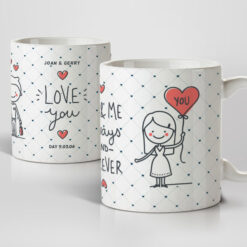 You & Me Always And Forever Mugs