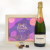 Best Friends Personalised Chocolate & Sparkling Wine Gift Set