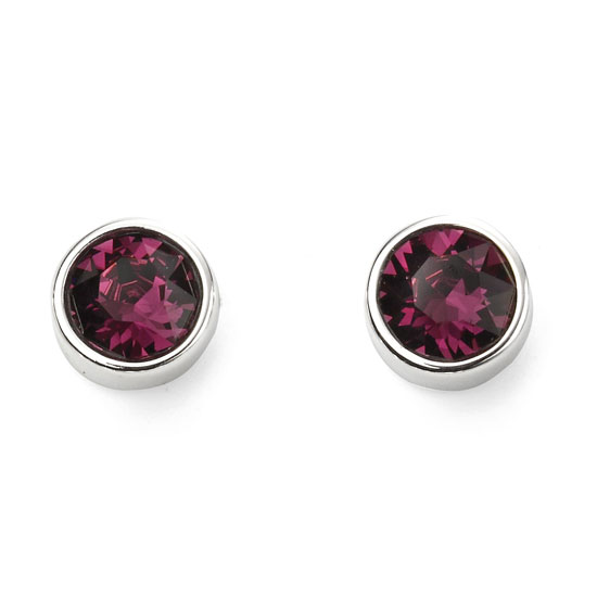 February Stud Earrings