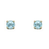 March Birthstone - 9ct Gold stud earrings