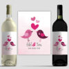 Love Birds (Personalise Wine)