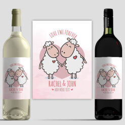 Love Ewe Forever (Personalised Wine)