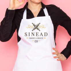 Your Name Bakery Theme Apron (Personalise)