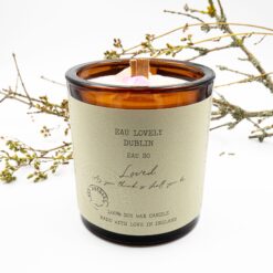 Luxury Eau So Loved Candle with Gemstones