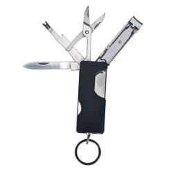 Black Grooming Keychain