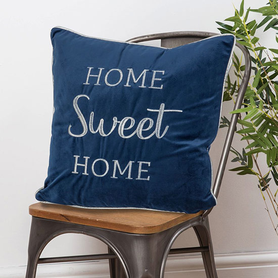 Home Sweet Home Velvet Cushion