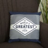 The Worlds Greatest Dad-Square Scatter Cushion 30cm