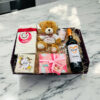 The Large Pamper Hamper with Personalised Teddy