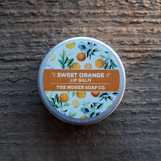 Sweet Orange Natural Lip Balm - Image 2