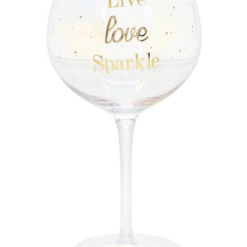 Love Live Sparkle Gin Glass in Gift Box