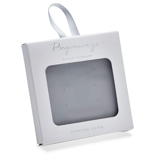 September Gold Plated Birthstone and Engravable Disc Necklace - Image 3