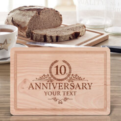 Chopping Board Anniversary Gift Personalised