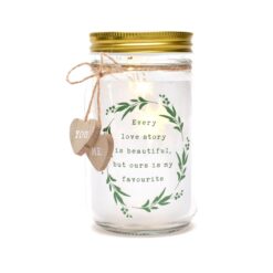 Love Story Light Up Jar